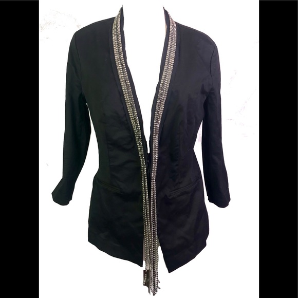 Rock & Republic Jackets & Blazers - Rock and republic jewel fringe jacket 12 Rock & Republic Jackets & Blazers - Rock and republic jewel fringe jacket 12